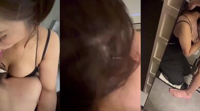 保定理工学院_刘莹莹_约炮体育生学弟_极品嫩乳让人欲罢不能_跪地疯狂口交榨精_骚气爆棚！